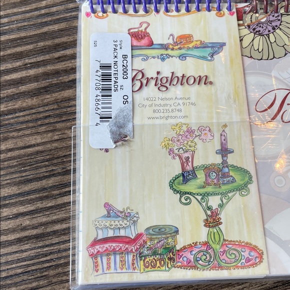 Brighton Mini  Notepad Set NWT - Picture 6 of 8